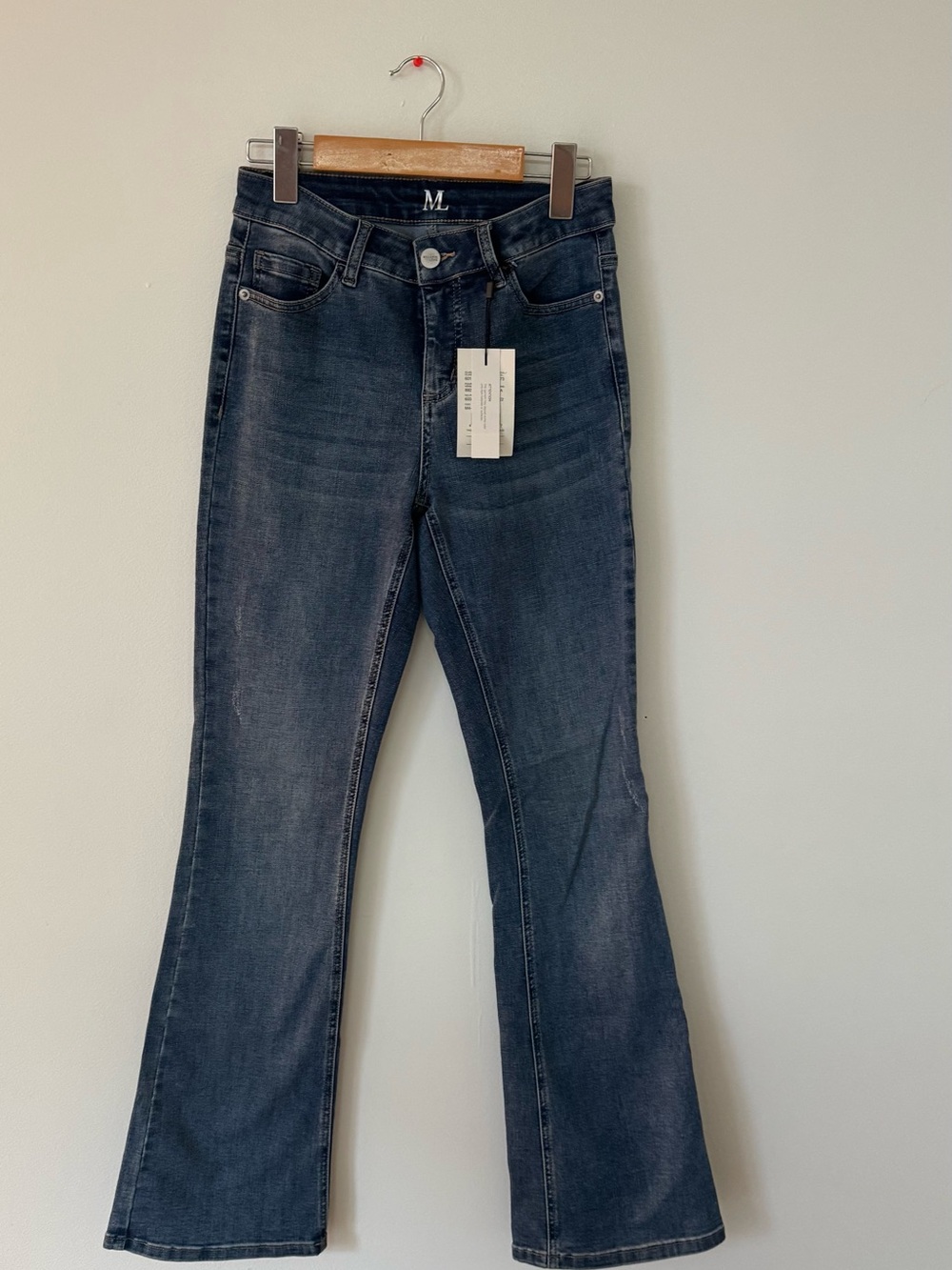 Dark Indigo Flare Jeans - M